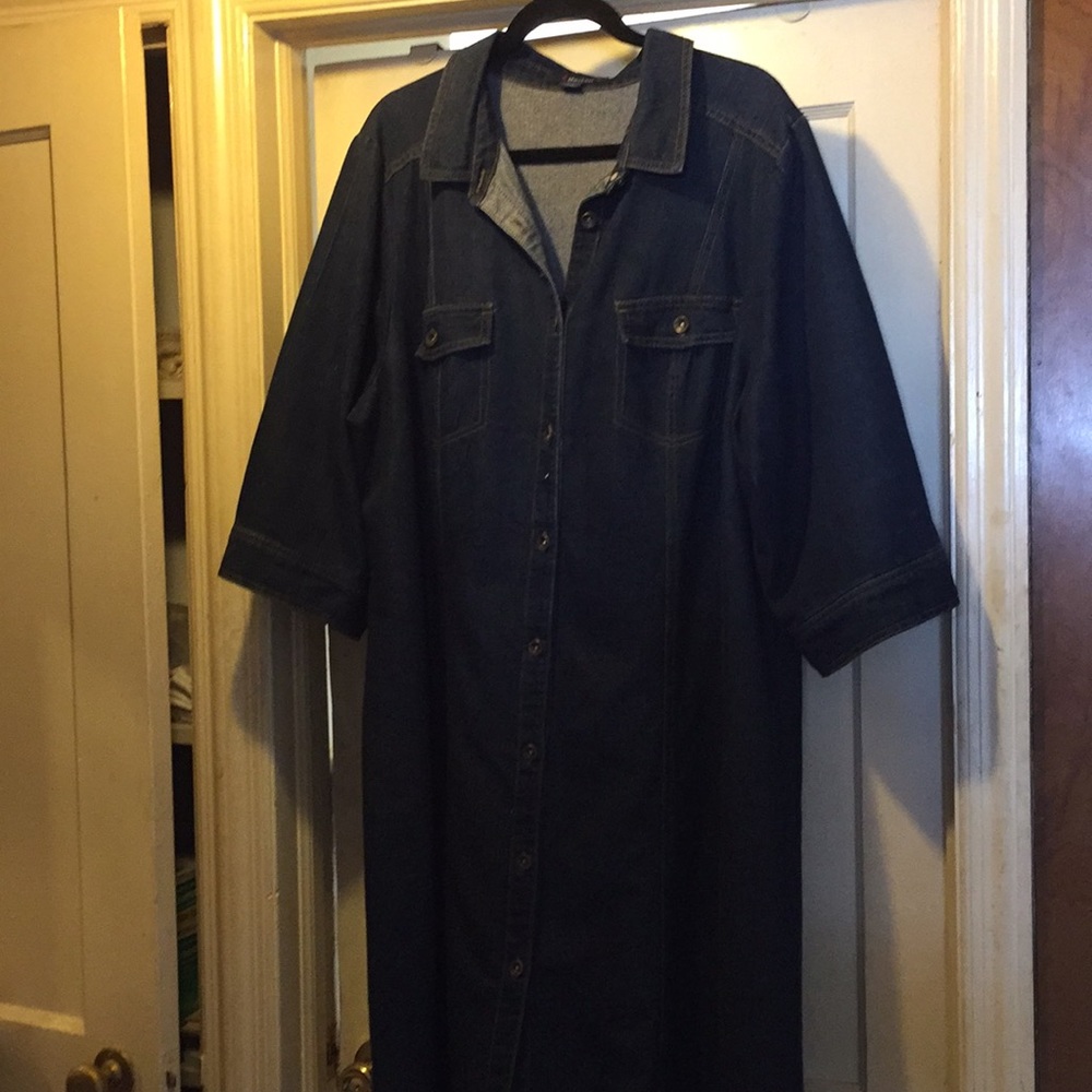 Denim dress